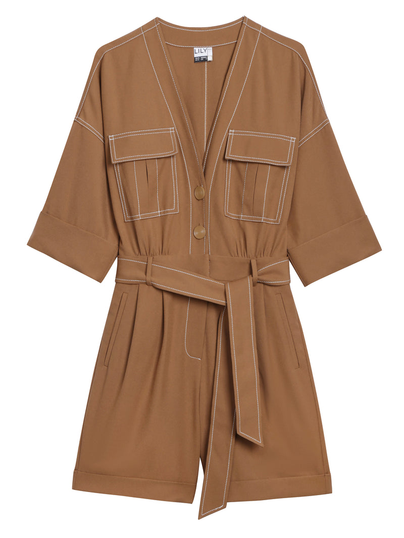 Lily - Combinaisons - Brun Rougeâtre