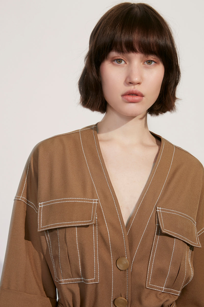 Lily - Combinaisons - Brun Rougeâtre