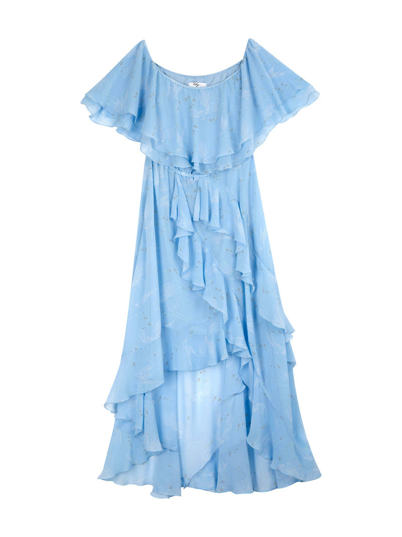 Lily - Robe - Bleu Clair