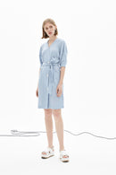 Lily - Robe - Bleu Ange