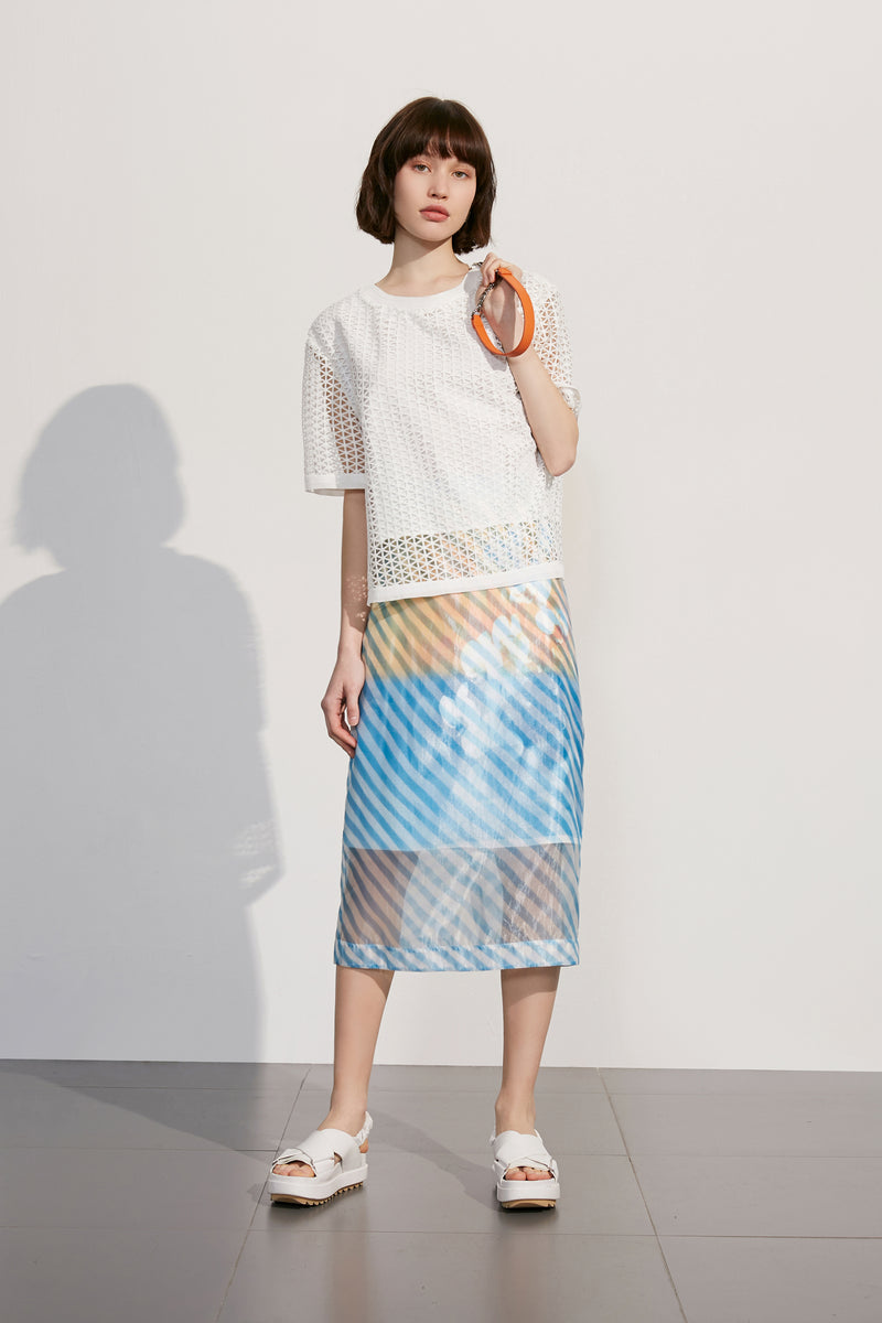 Lily - Pull-Over - Blanc