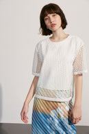 Lily - Pull-Over - Blanc