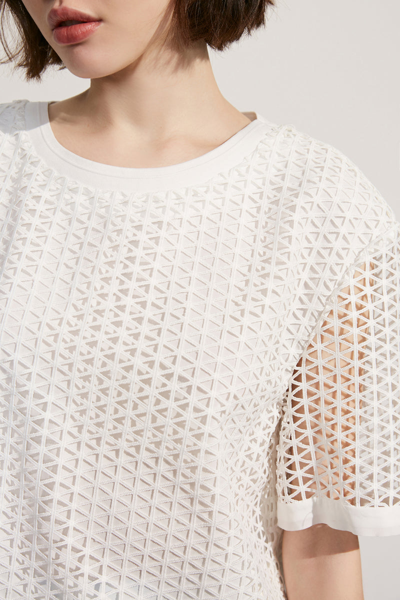 Lily - Pull-Over - Blanc