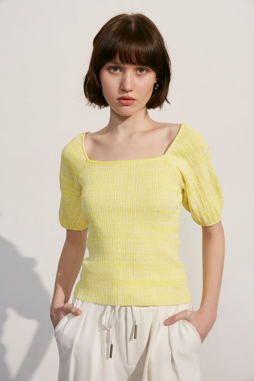 Lily - Tricots - Jaune Citron