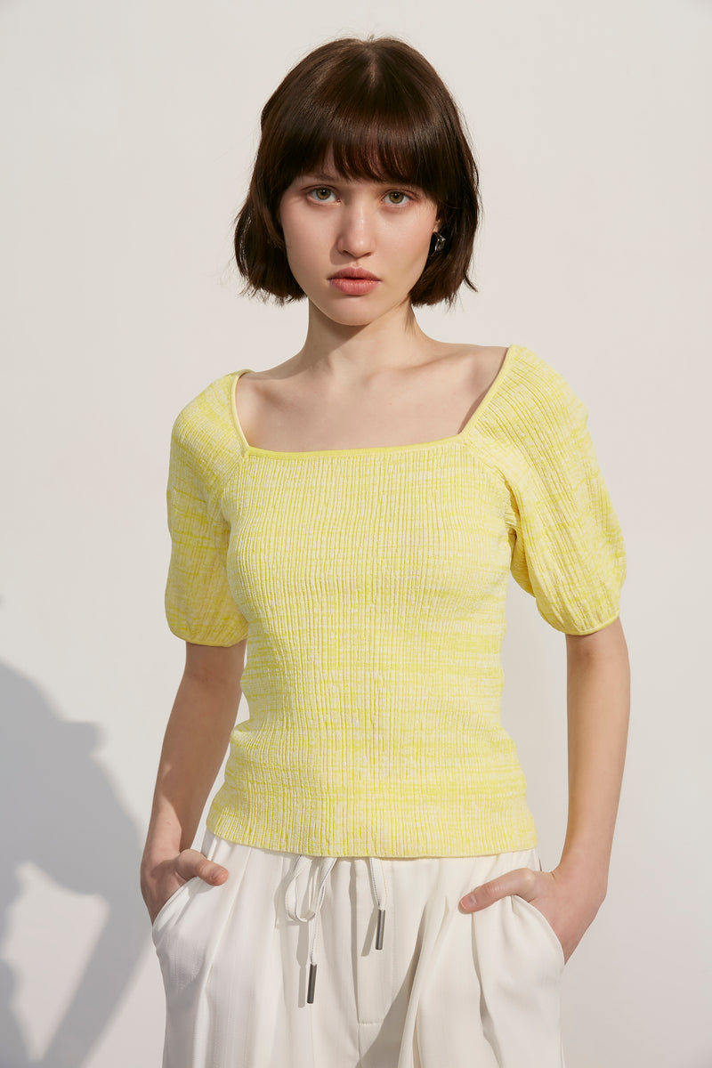 Lily - Tricots - Jaune Citron