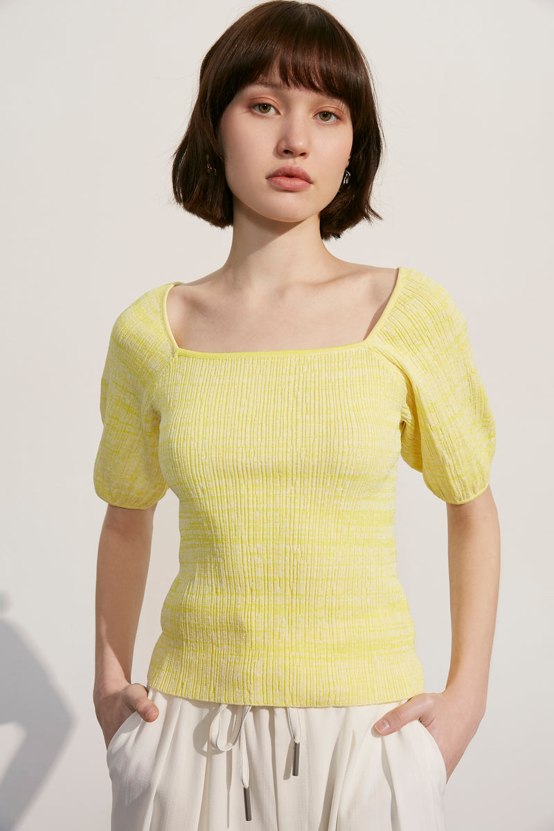 Lily - Tricots - Jaune Citron