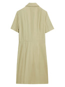 Lily - Robe - Jaune Kaki