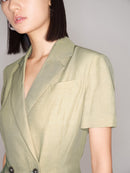 Lily - Robe - Jaune Kaki