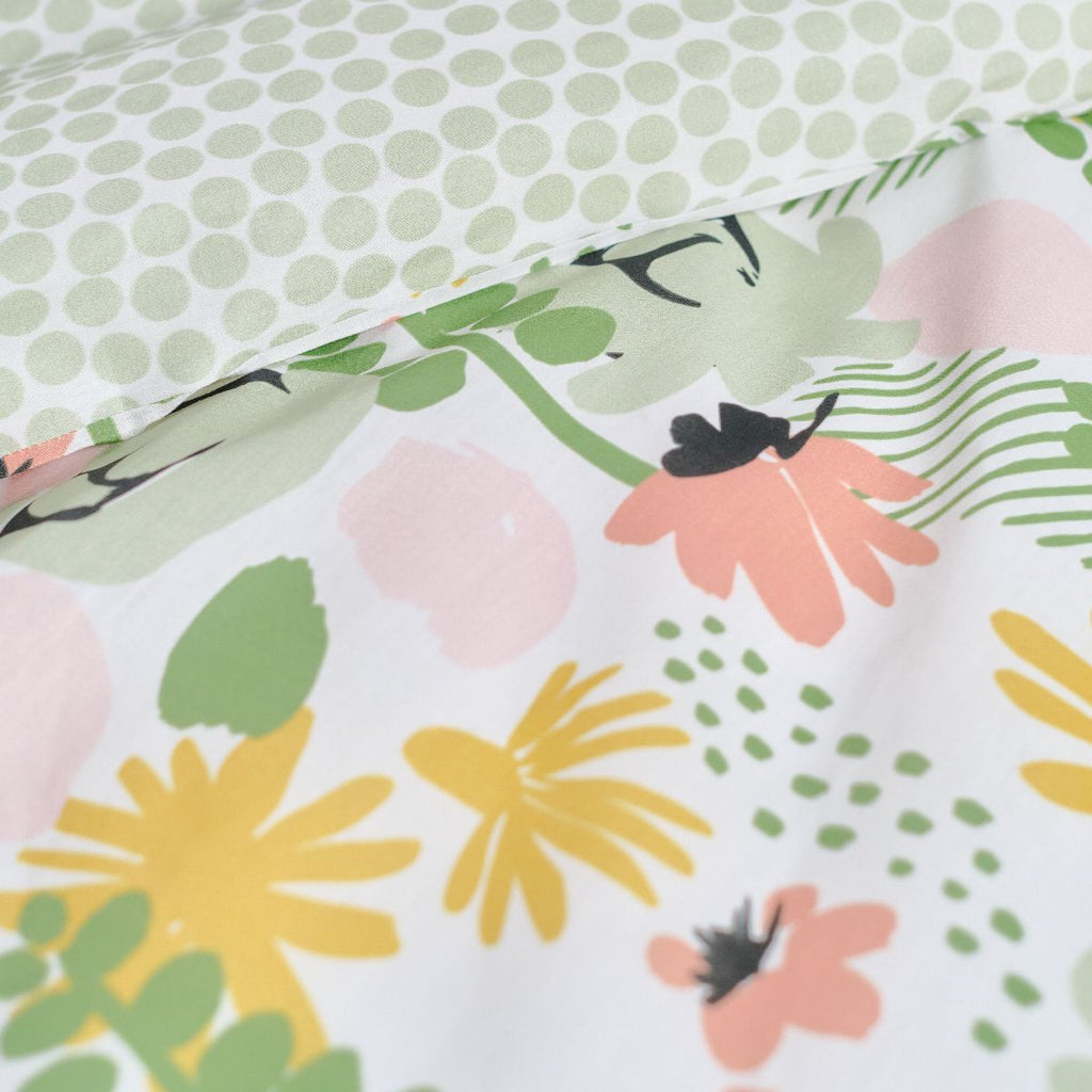 Sunshine - Parure De Lit Motif 12.16 - Vert