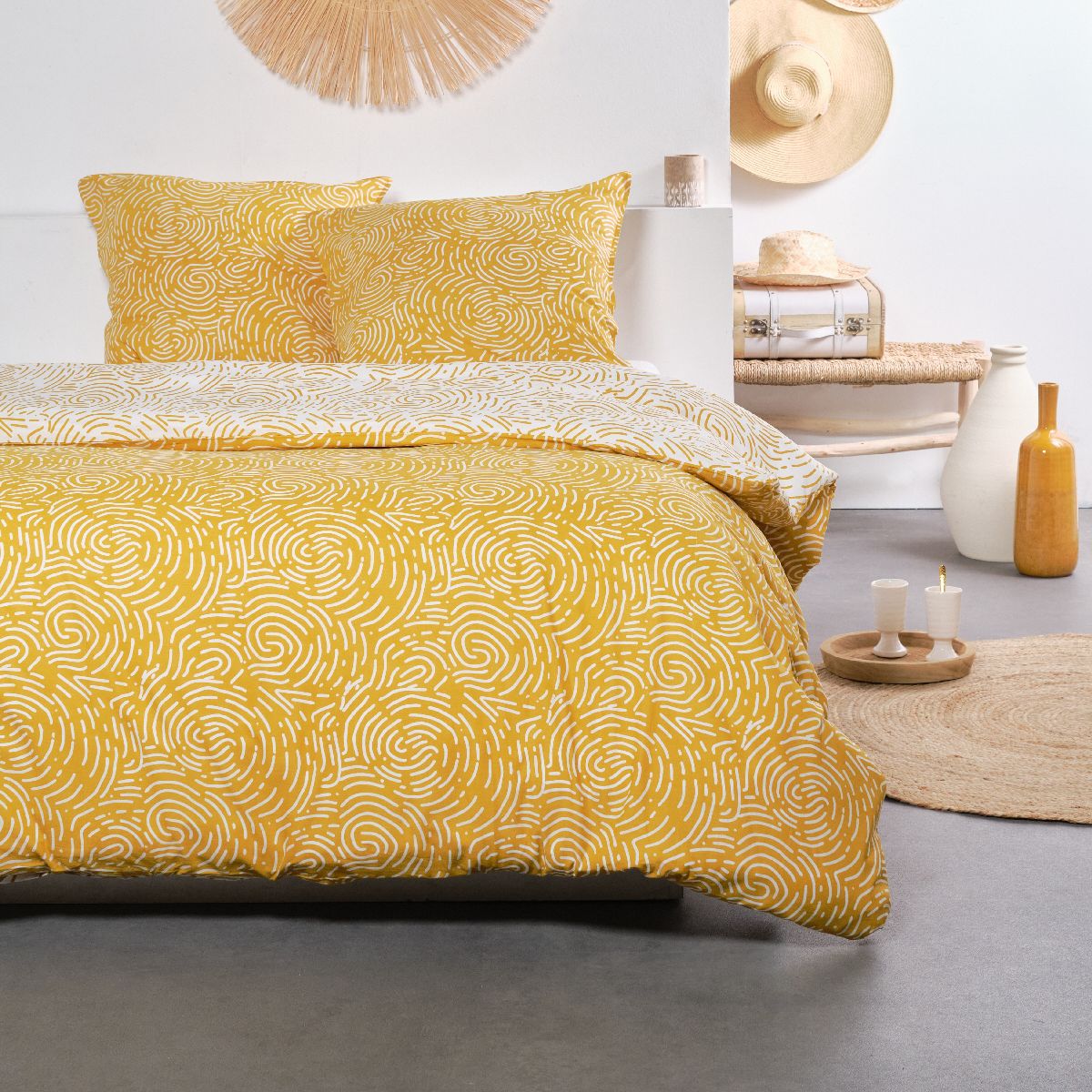 Sunshine - Bed Set Pattern 12.24 - Yellow