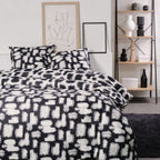 Sunshine - Juego de Cama Motivo 13.4 - Negro