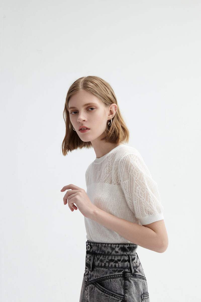 Lily - Tricots - Blanc