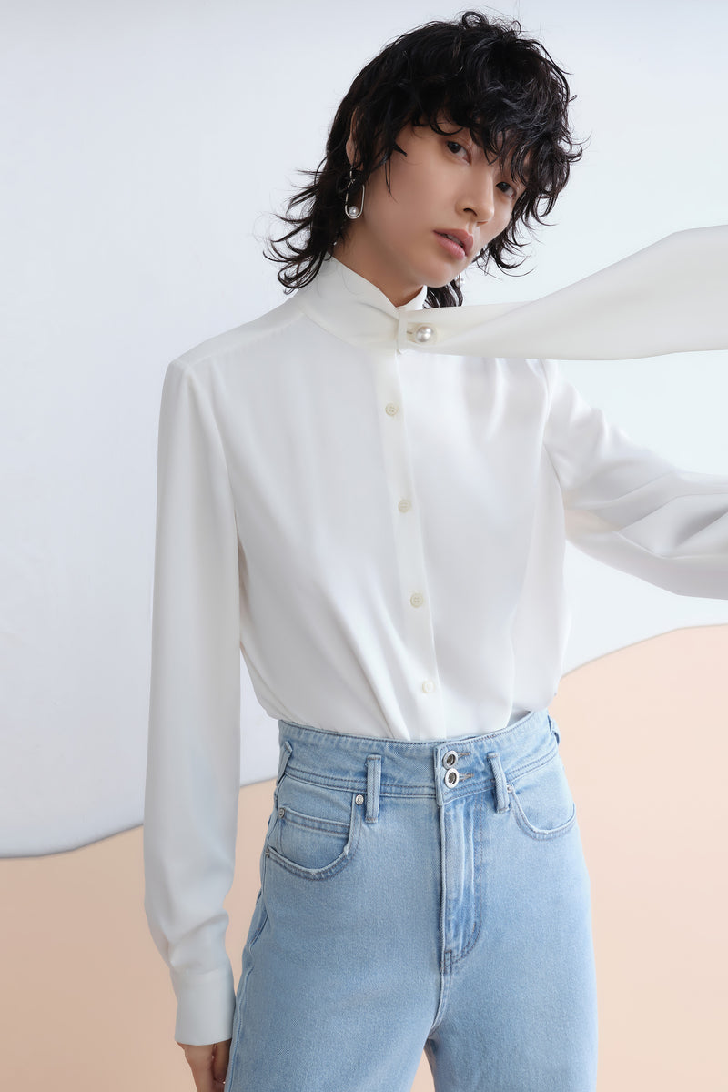 Lily - Chemise - Blanche