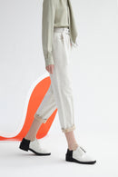 Lily - Pantalon - Gris Clair Blanchâtre