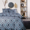 Sunshine - Parure De Lit Motif 13.24 - Bleu