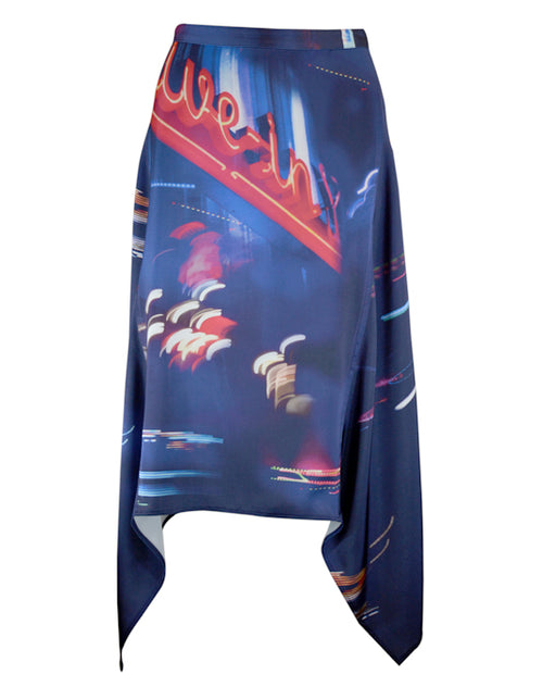 Lily - Jupe - Bleu Violacé