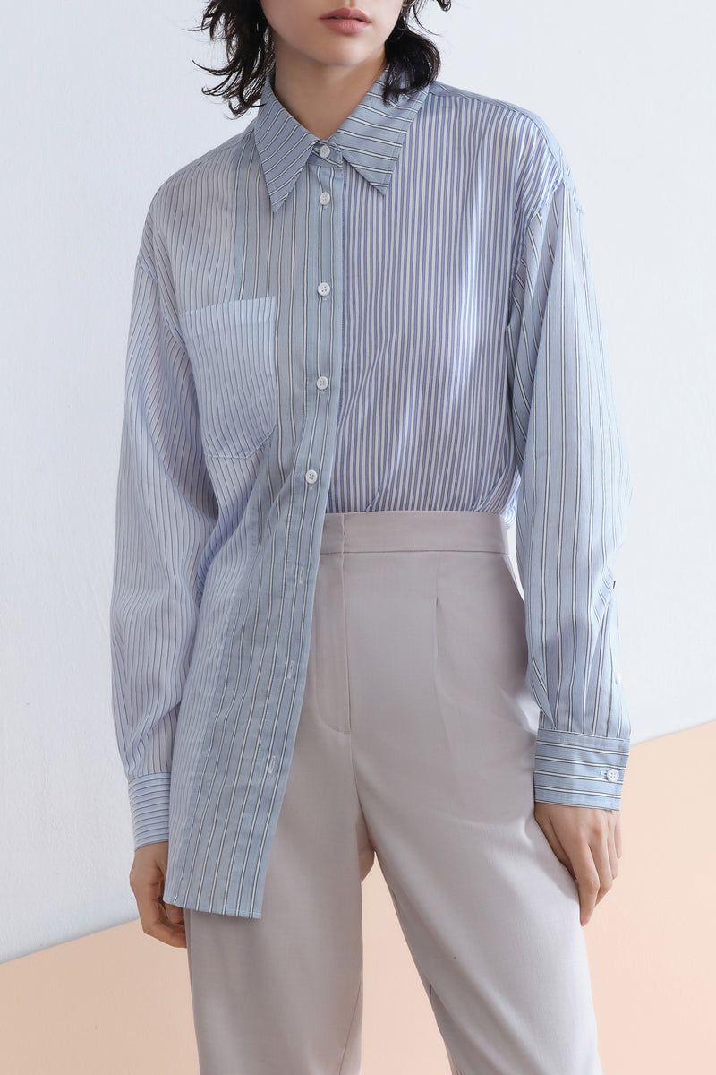 Lily - Chemise - Bleu Ange