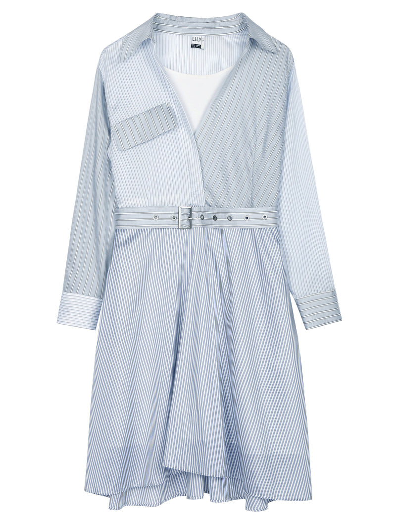 Lily - Robe - Bleu Ange
