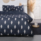 Sunshine - Parure De Lit Motif 12.44 - Noir