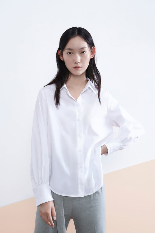 Lily - Chemise - Blanche