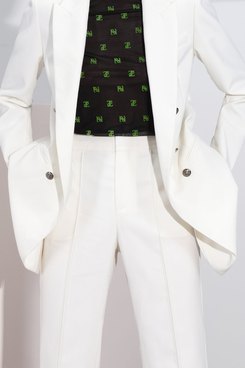 Lily - Pantalon - Blanc