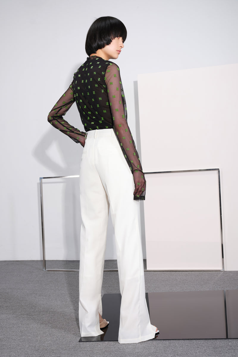 Lily - Pantalon - Blanc