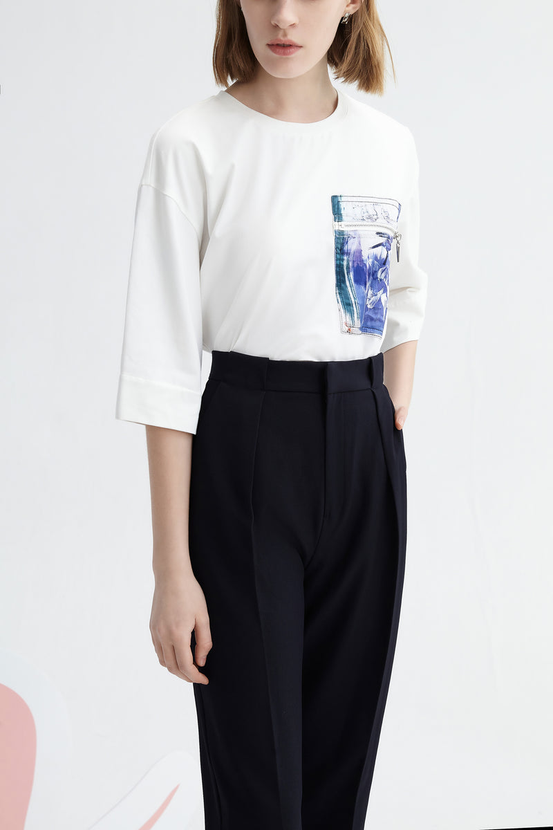 Lily - Pantalon - Bleu Marine