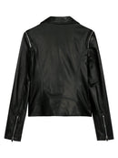 Lily - Manteau De Fourrure - Noir