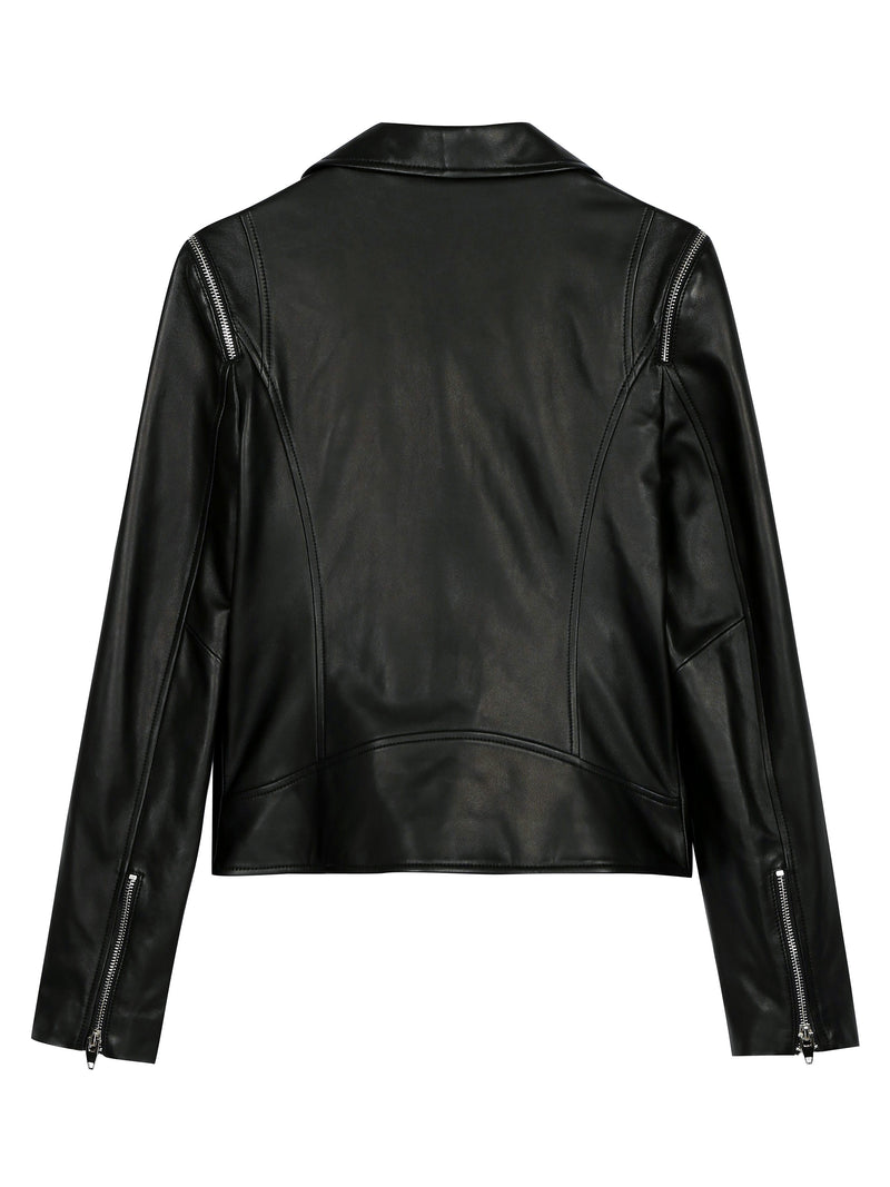 Lily - Manteau De Fourrure - Noir