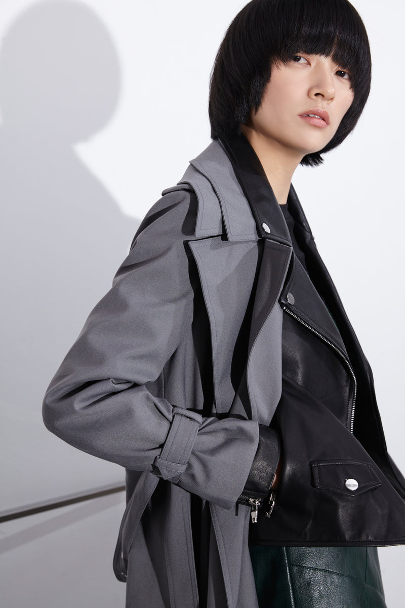 Lily - Manteau De Fourrure - Noir