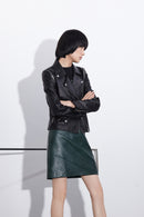 Lily - Manteau De Fourrure - Noir