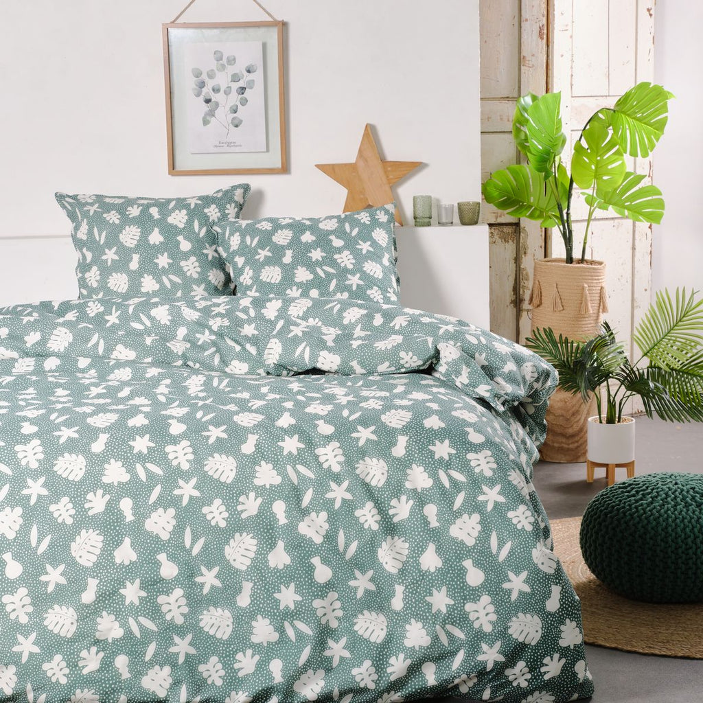 Sunshine - Juego De Cama Estampado 13.1 - Verde