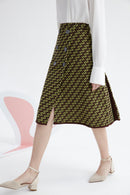 Lily - Jupe - Vert Moyen