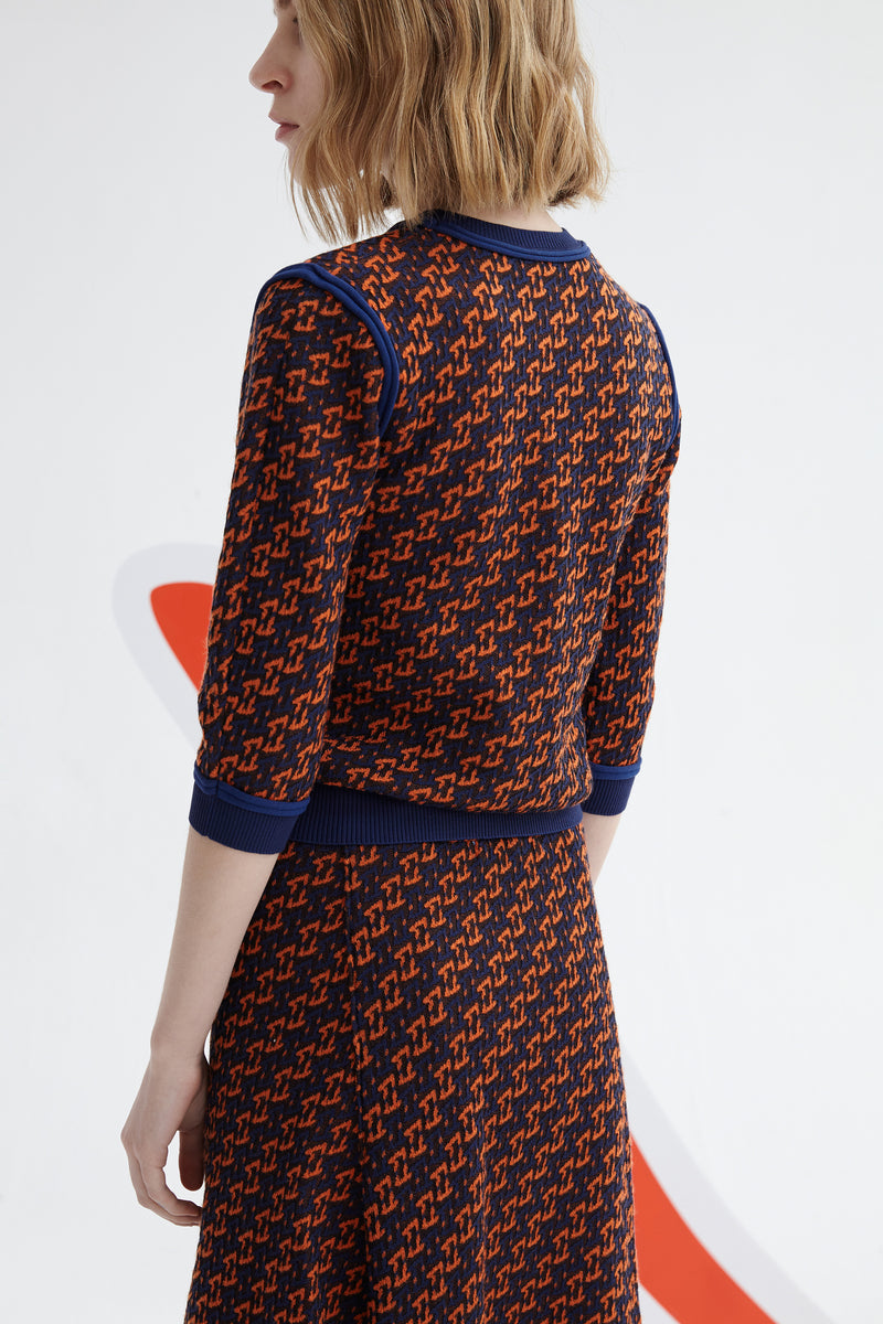 Lily - Jupe - Orange Fluo