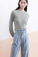 Lily - Tricots - Vert Mousse