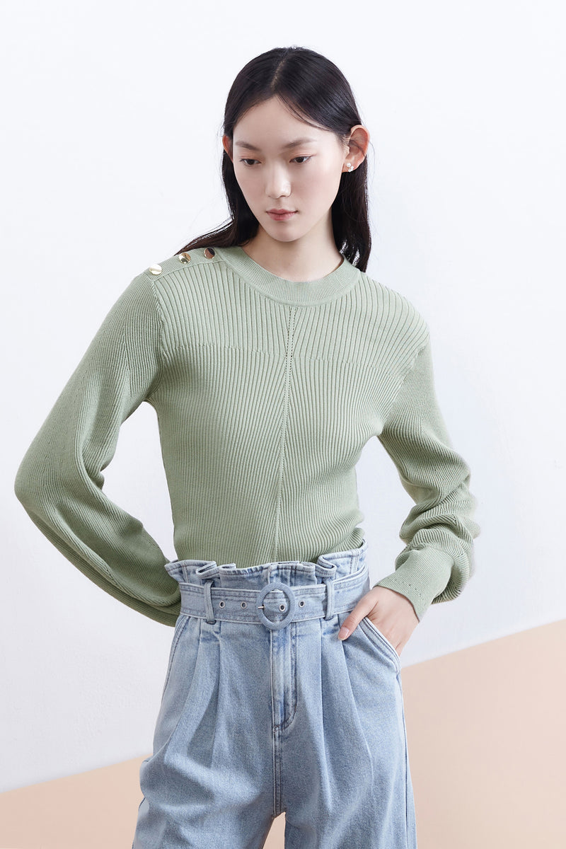 Lily - Tricots - Vert Mousse