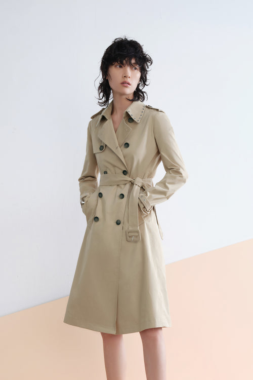 Lys - Manteau - Ocre