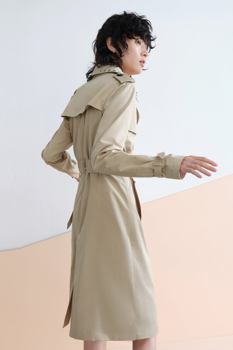 Lys - Manteau - Ocre