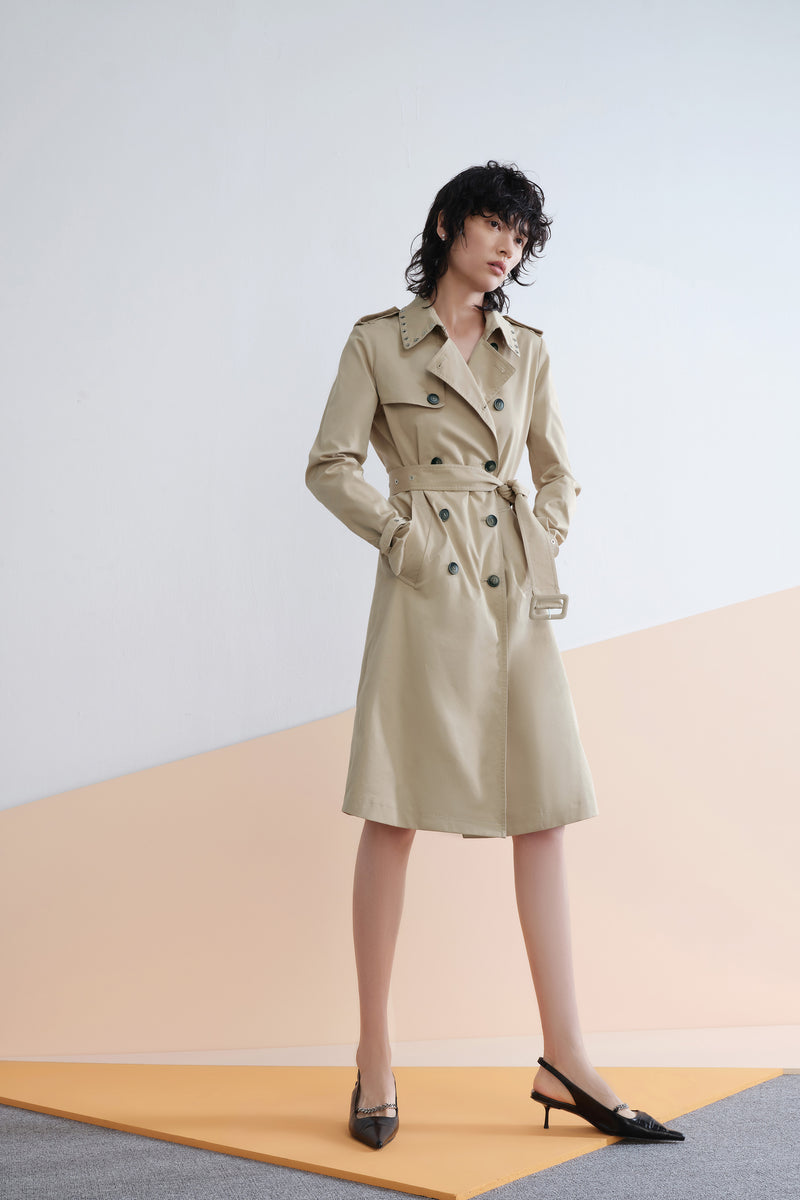 Lys - Manteau - Ocre