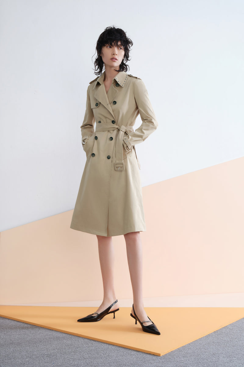 Lys - Manteau - Ocre