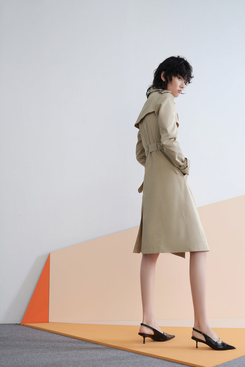 Lys - Manteau - Ocre