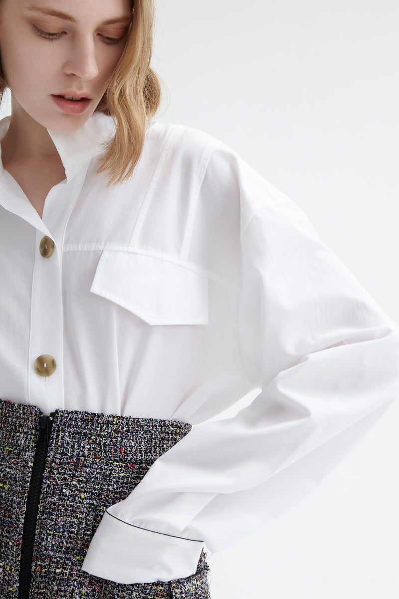 Lily - Chemise - Blanche