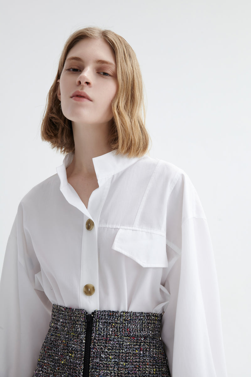 Lily - Chemise - Blanche