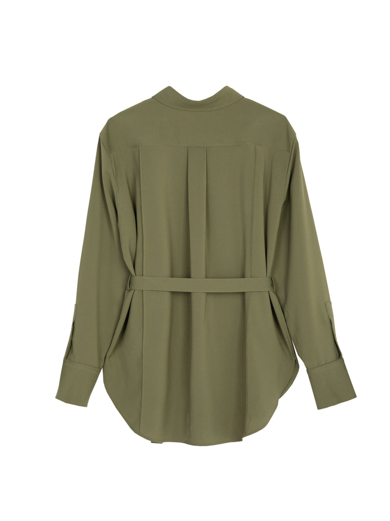Lily - Chemise - Vert Armée