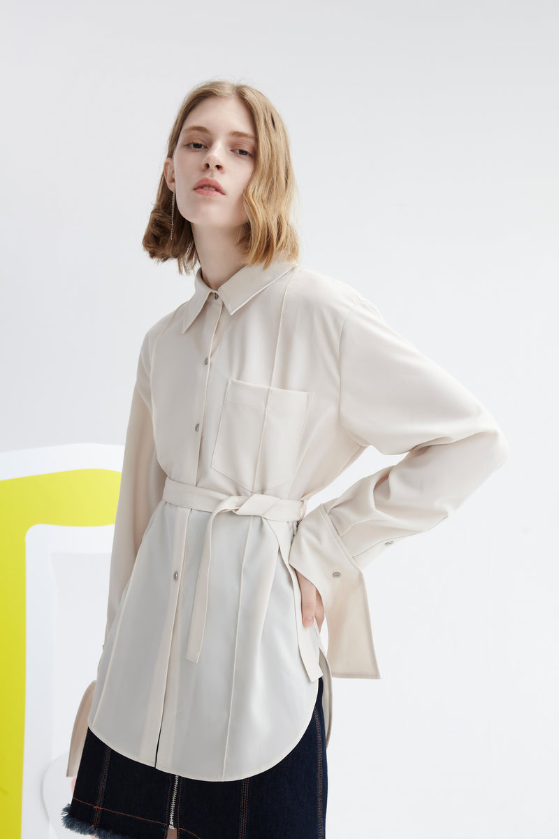 Lily - Chemise - Blanc Laiteux