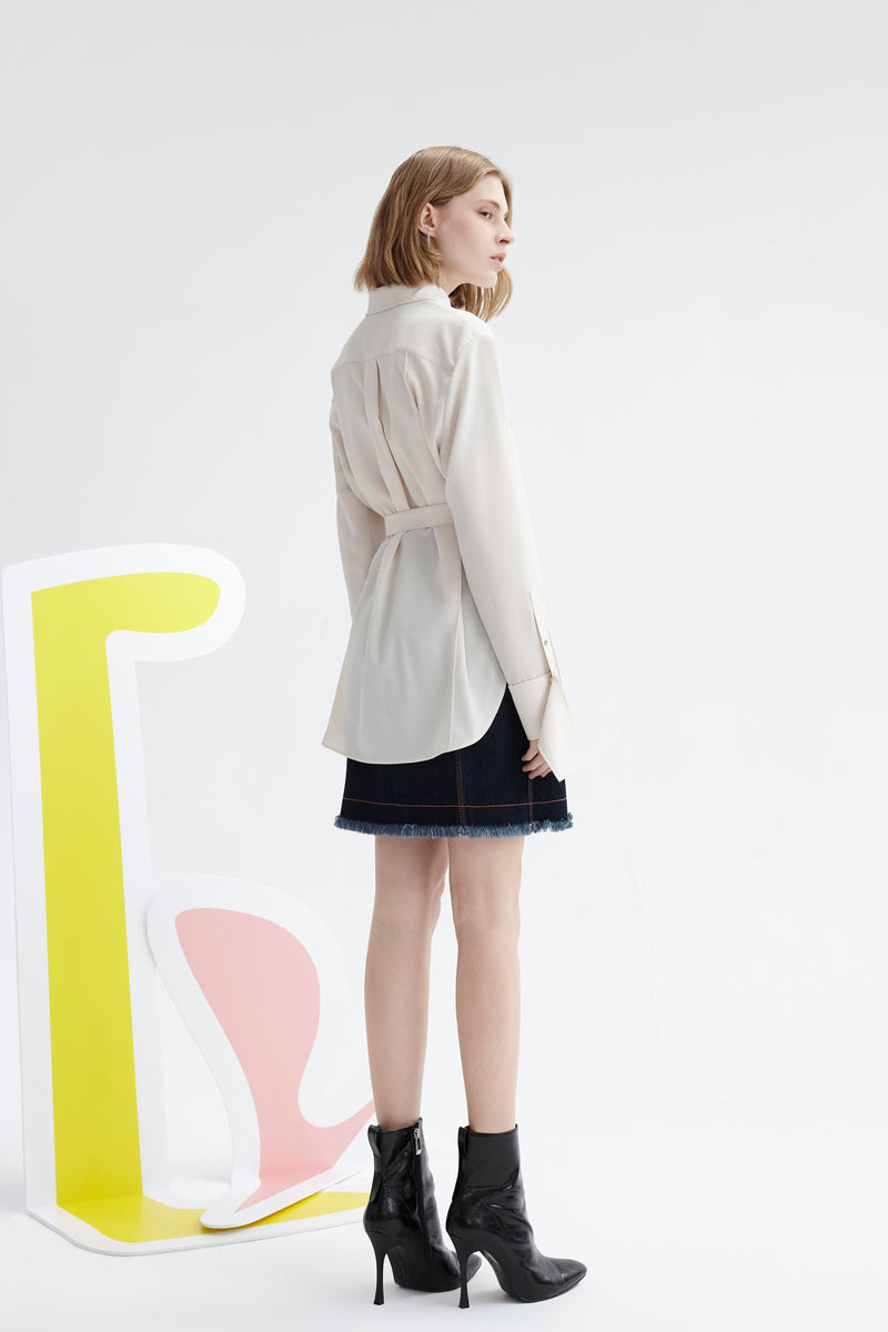 Lily - Chemise - Blanc Laiteux