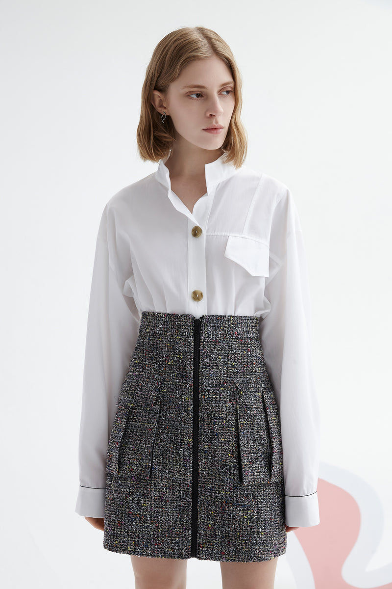 Lily - Jupe - Gris Anthracite Foncé