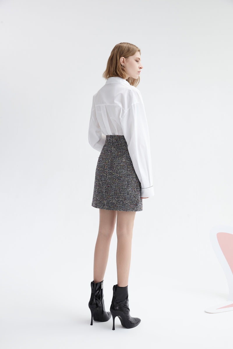 Lily - Jupe - Gris Anthracite Foncé