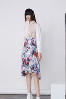 Lily - Jupe - Rouge Prune