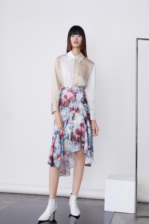 Lily - Jupe - Rouge Prune